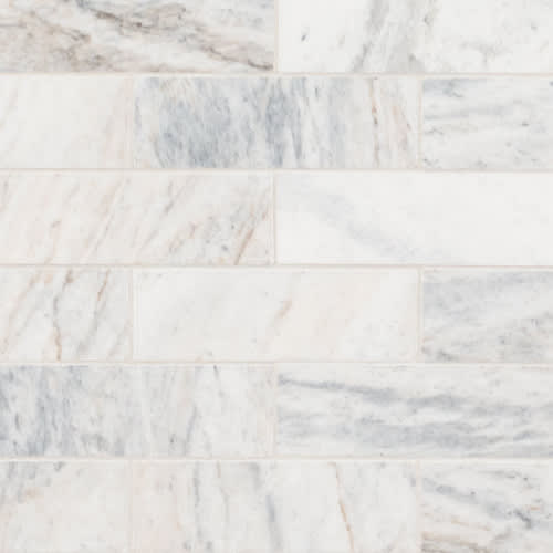 Capri Blue In Capri Blue Honed Subway Tile 2X6