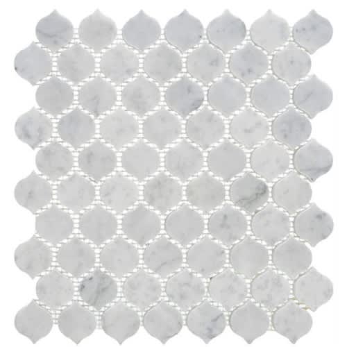 French Baroque Collection in Chateau Dusk Glass Tile