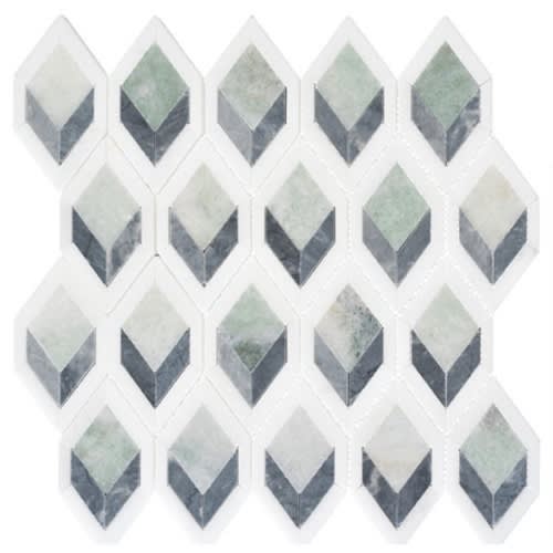 Ashbury Collection in Cornflower Way Glass Tile