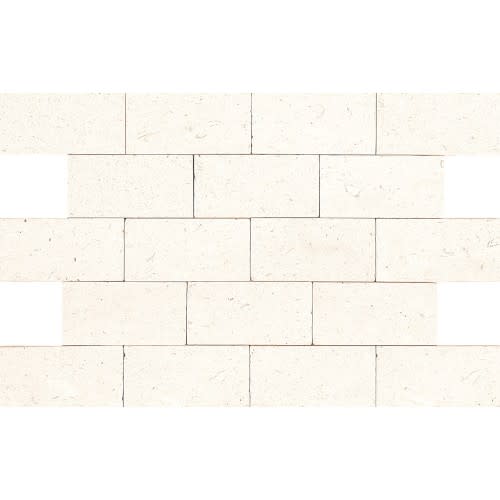 Limestone Collection In Blavet Blanc 3X6 Textured