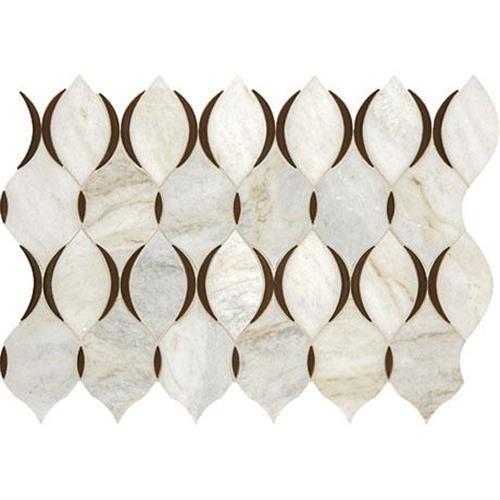 Predella In Lumen White Blend Mosaic (Modern Lantern) - 11X7
