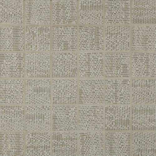 Digital Art in Ecru 2x2 Mosaic Tile
