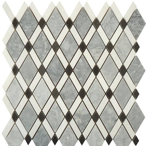 Diamond In Mugworth-Thassos White-Basalt