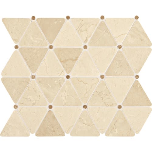 Marble Collection In Crema Marfil Classico Triangle