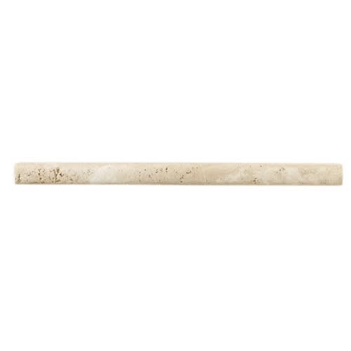 Travertine Collection In Mediterranean Ivory Decorative .75X12