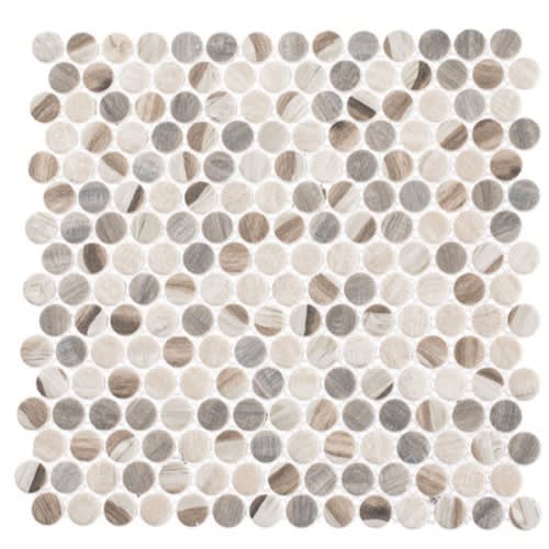 Pixels Collection in Dotted Blend Glass Tile
