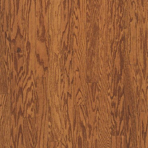 Turlington Red Oak Engineered in Gunstock 5" | Bruce
