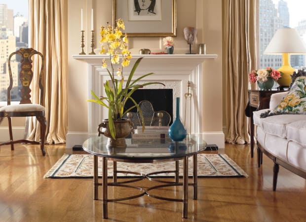 Turlington Lock&Fold Hickory Engineered in Golden Spice 5" | Bruce