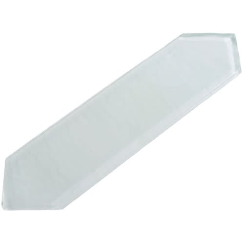 Aristocrat Harbor Collection in Eggshell White Glass Tile