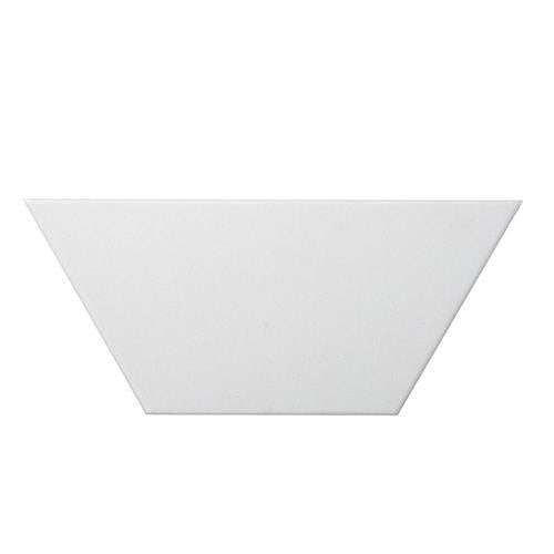 Code In White Trapezoid 4"X9"