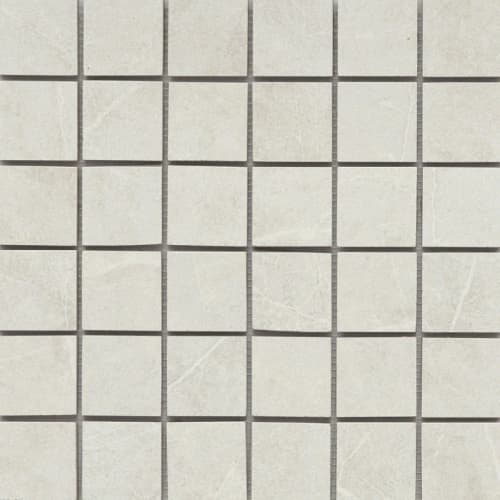 Sterlina II in Silver-Mosaic Mesh Matte Tile