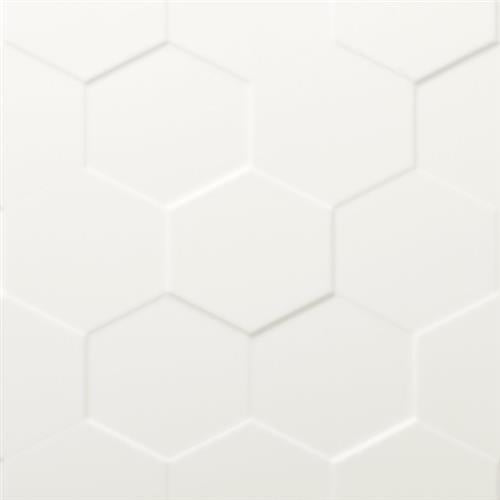Center In Hex White