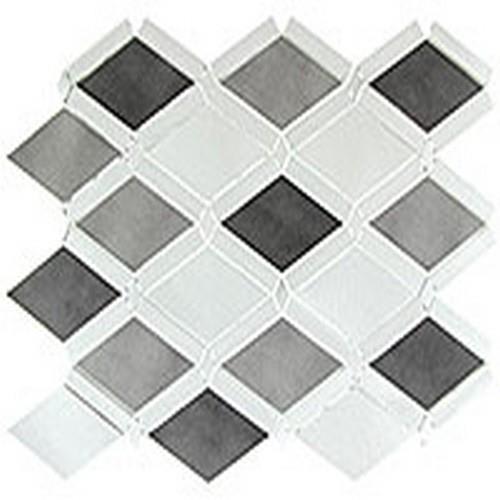 Falling Star In Platinum Moon Aluminum Mix 2 1/8X3 5/8