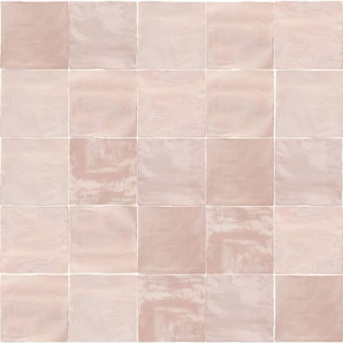 Flash in Blush 5x5 Tile
