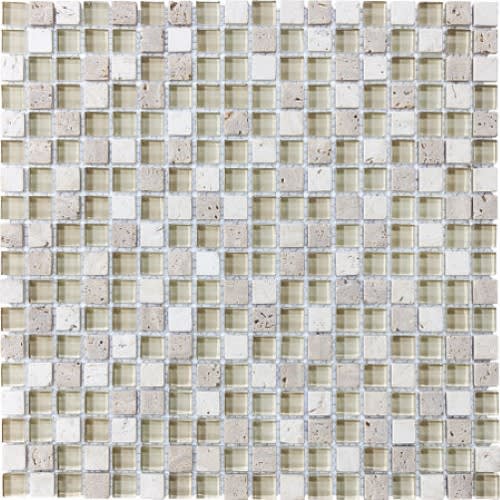Bliss in Crme Brule 12x12 Mosaics Natural Stone