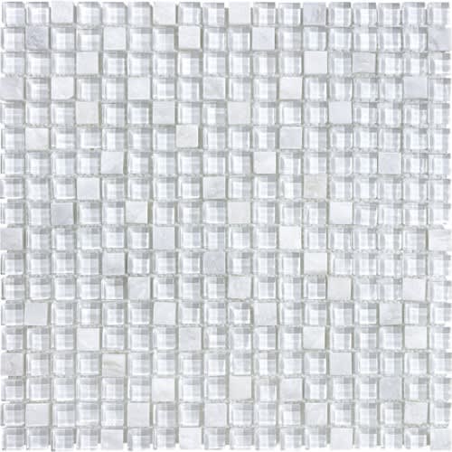 Bliss in Norwegian Ice 12x12 Mosaics Natural Stone