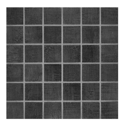Fray Metal In Black Mosaic