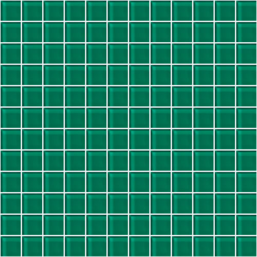 Glass Blox In Glisten Green 1"X1"