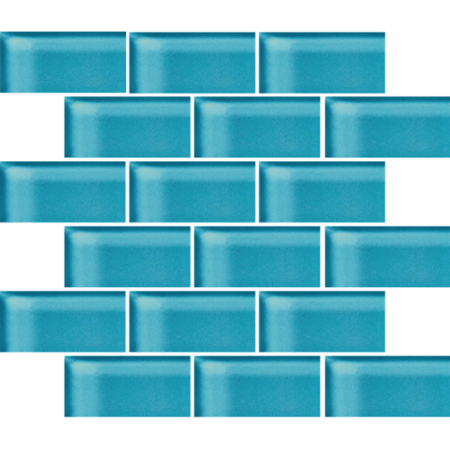 Glass Blox In South Sea 2"X4"