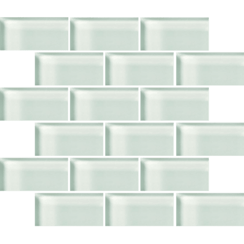 Glass Blox In Moon Beam 2"X4"