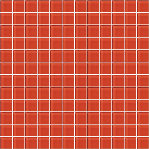 Glass Blox In Flame 1"X1"