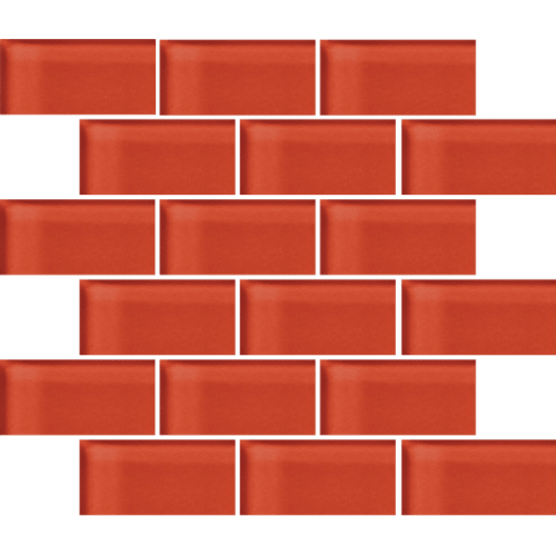 Glass Blox In Flame 2"X4"