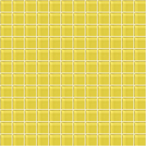 Glass Blox In Citrine 1"X1"