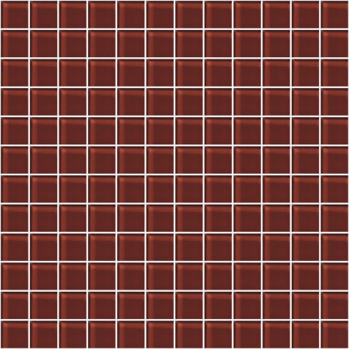 Glass Blox In Brandy 1"X1"