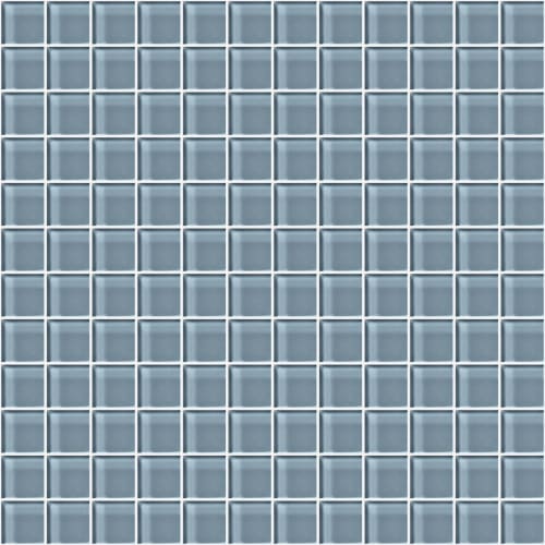 Glass Blox In Blue Haze 1"X1"