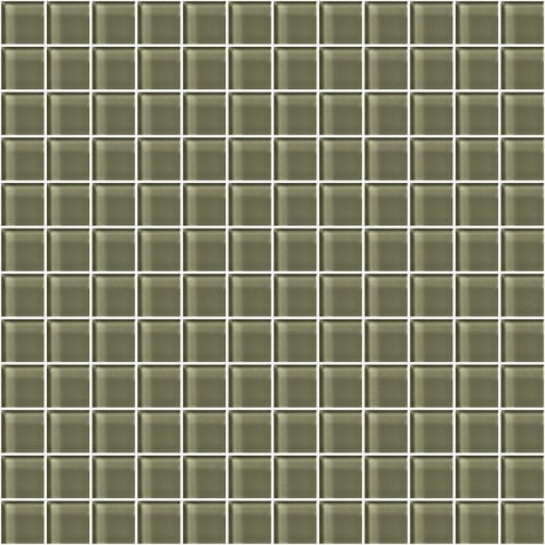 Glass Blox In Olive Mist 1"X1"