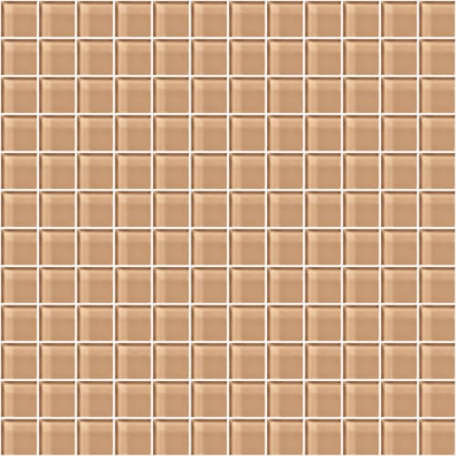 Glass Blox In Champagne 1"X1"