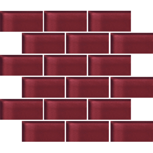 Glass Blox In Sherry 2"X4"