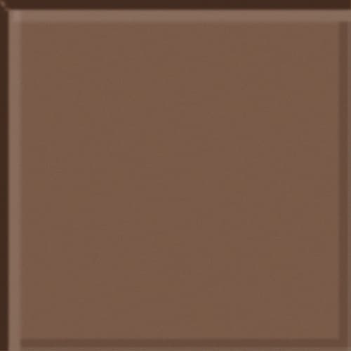 Glass Blox In Latte 4"X4"