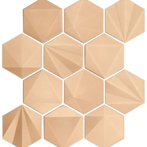 Geometal In Champagne Gold - Hex