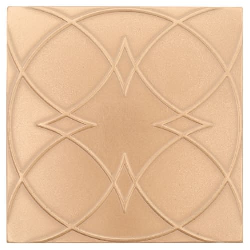 Geometal In Champagne Gold - Square