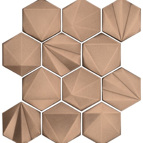 Geometal In Bronze - Hex