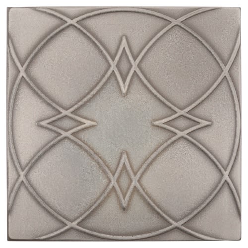 Geometal in Nickel - Square Metal Tile