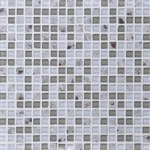 Granite Radiance In Kashmir White Blend 0.625" X 0.625"