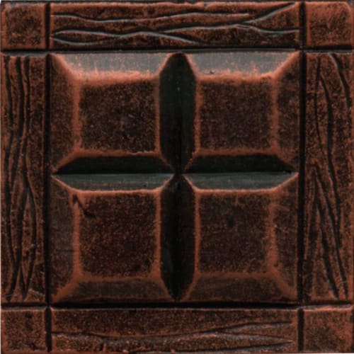 Armor In Guilded Copper - Deco 1 X 12 - Style 2