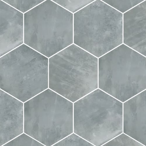 Icon in Smoke Hex Tile
