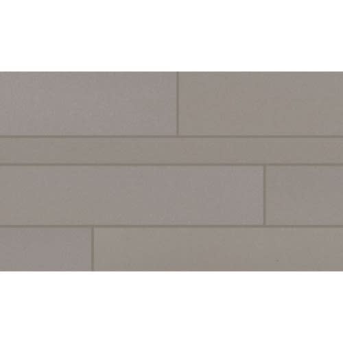 Influence in Silver - Linear Strip Metal Tile