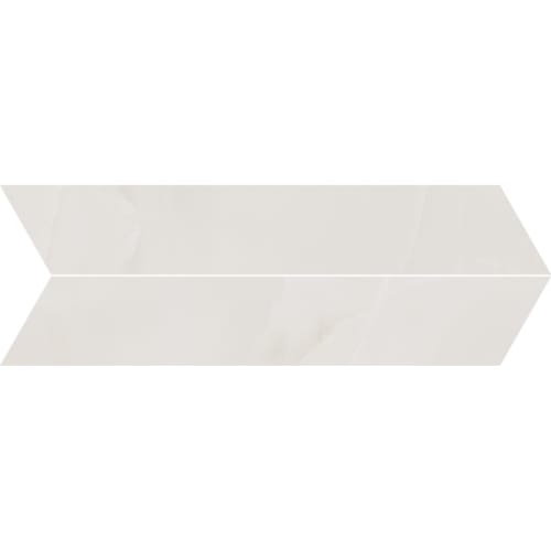 Indulge in Onyx Chevron Mosaic Matte