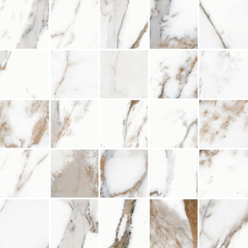 Indulge in Breccia Capraia 12x12 Mosaic Polished