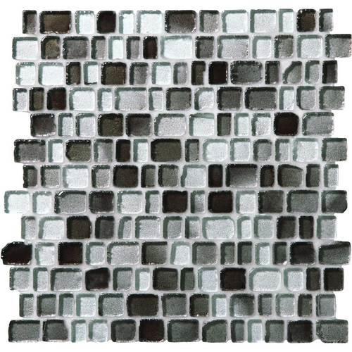 Jewel Tide in Silver Shore Glass Tile