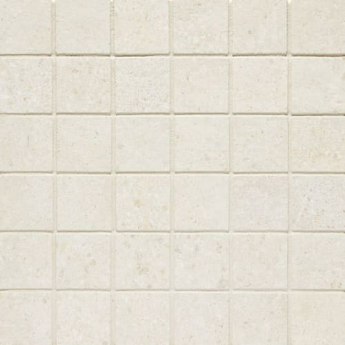 Konkrete in Bianco Mosaic Tile