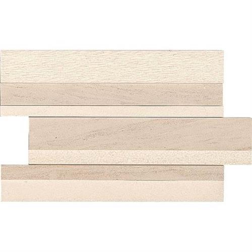 Ascend™ In Honest Greige Random Modern Stack Mosaic