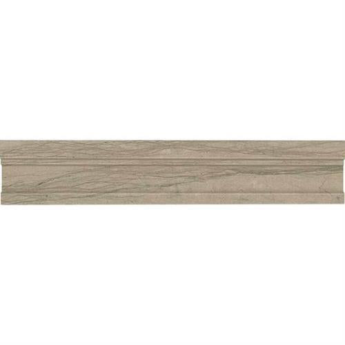 Ascend™ In Gray Virtue Chair Rail (Honed)