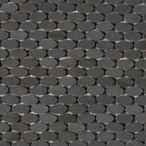 Stone a&#39; la Mod&trade; in Oval Polished Urban Bluestone Natural Stone