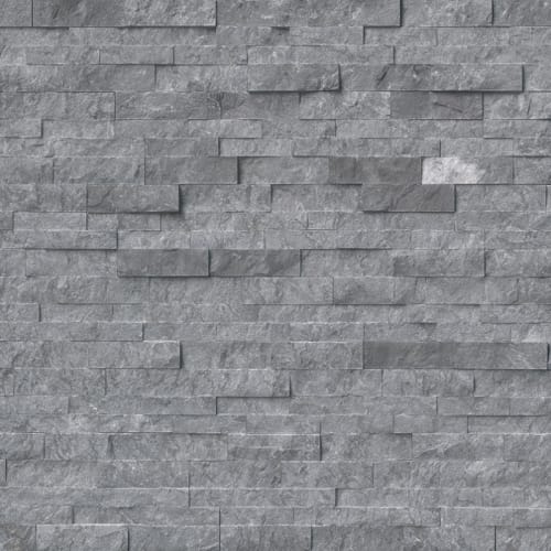 Rockmount Stacked Stone Collection In Glacial Grey Marble