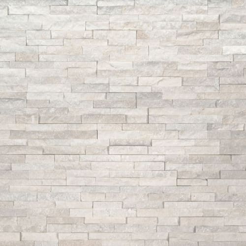 Rockmount Stacked Stone M-Series in Arctic White Natural Stone